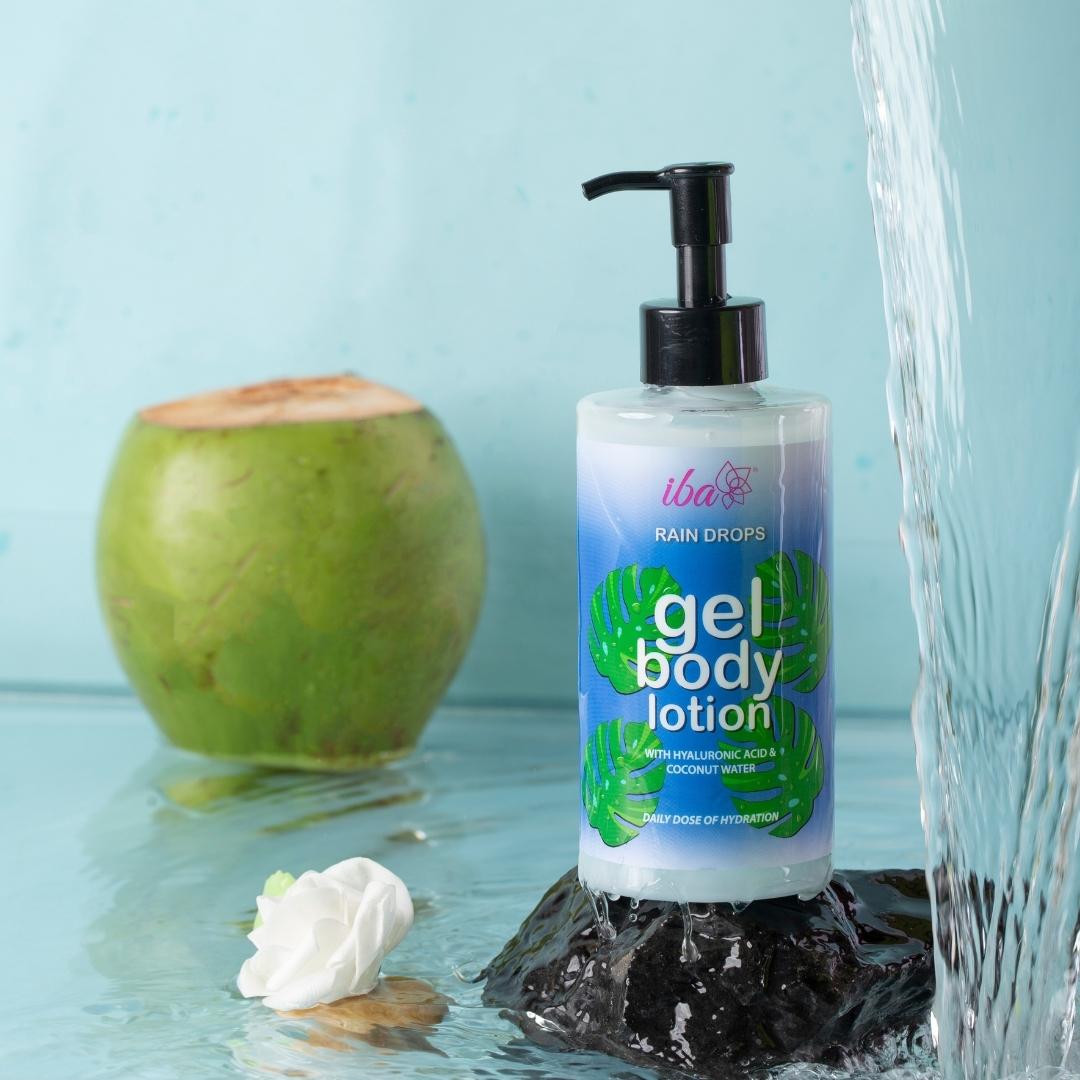 Iba Rain Drops Gel Body Lotion With Coconut Water