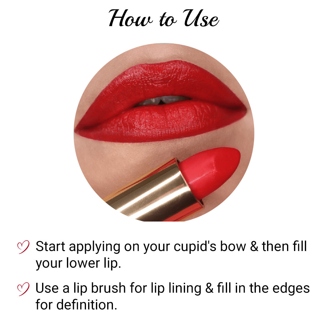 How To Use Iba's Red Velvet Lipstick