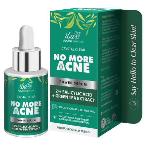 Iba Advanced Activs Crystal Clear No More Acne Power Serum with 2% Salicylic Acid