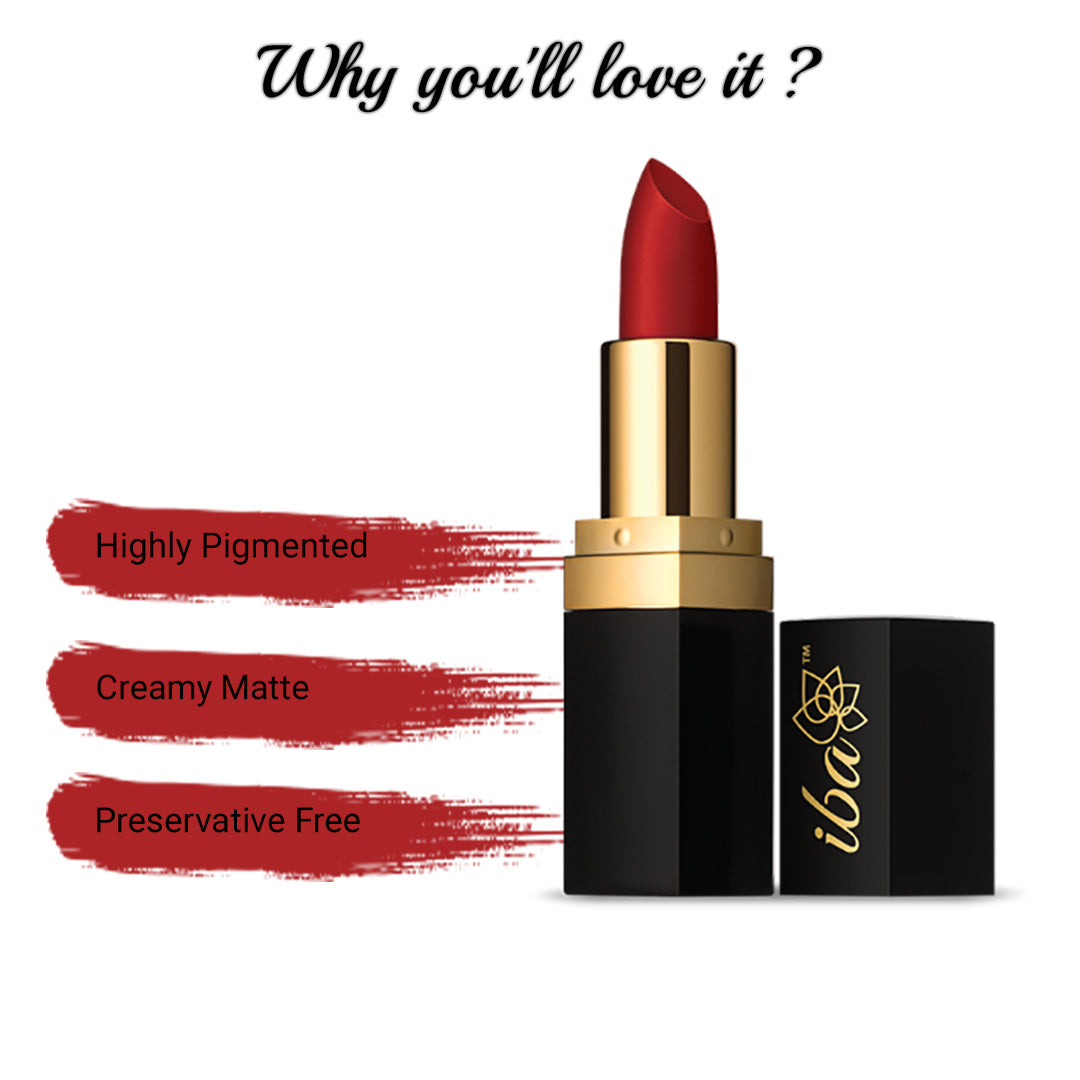 Why You Love Iba Urban Red Lipstick 