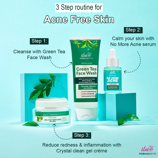 3 Step Routine For Acne Free Skin