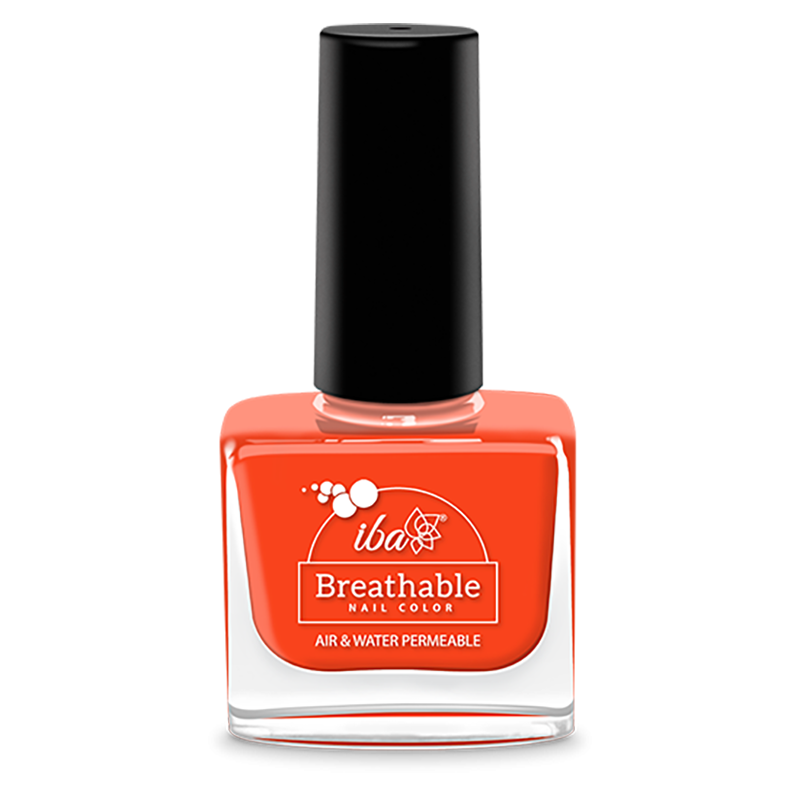 Iba Breathable Nail Color Orange Flames