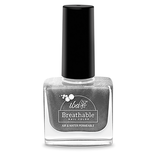 Iba Breathable Nail Color-B22 Sparkling Silver