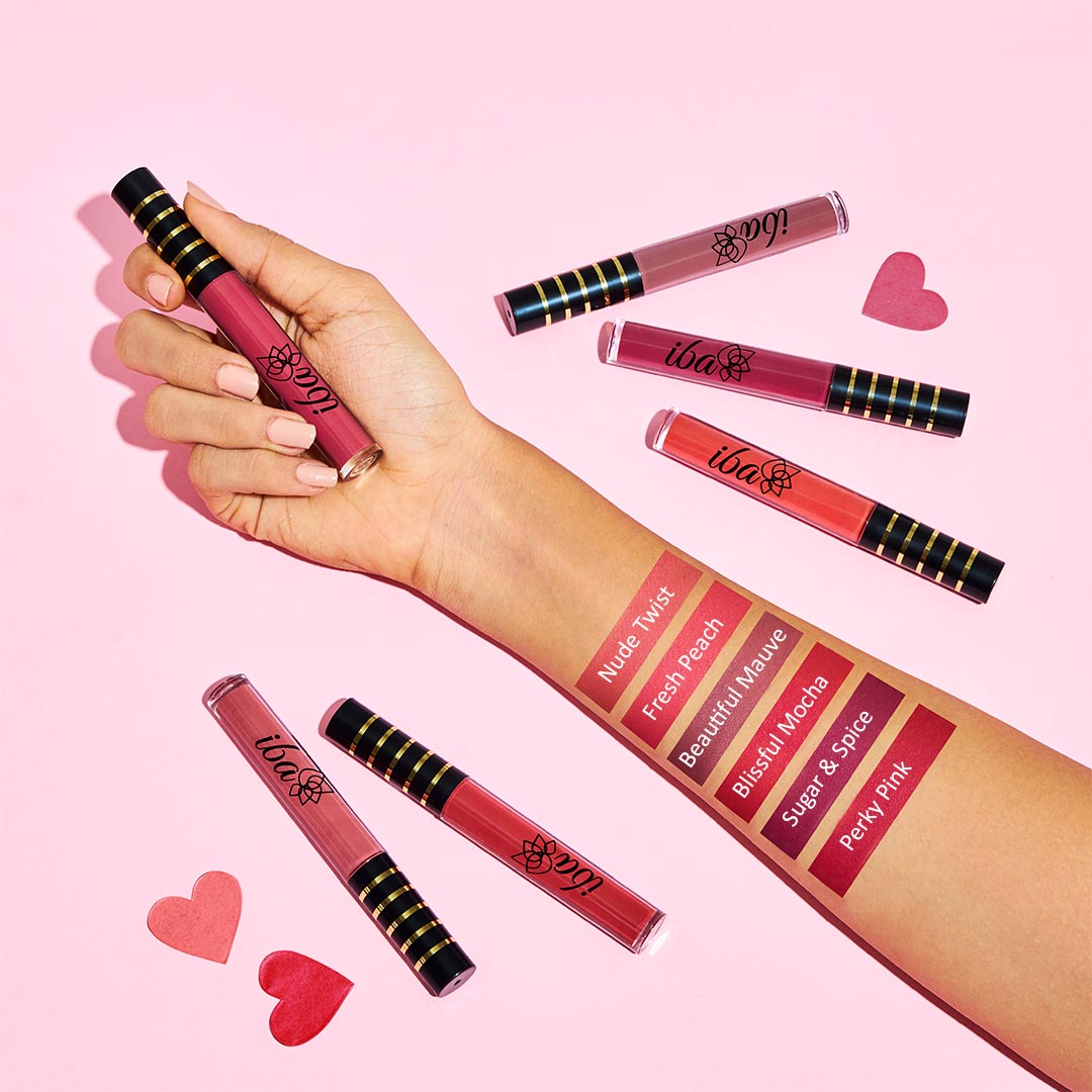 Iba Maxx Matte Liquid Lipstick Shades