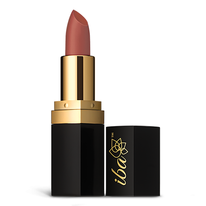 Iba Pure Lips Long Stay Matte Lipstick-M17 Apricot Blush, 4 g
