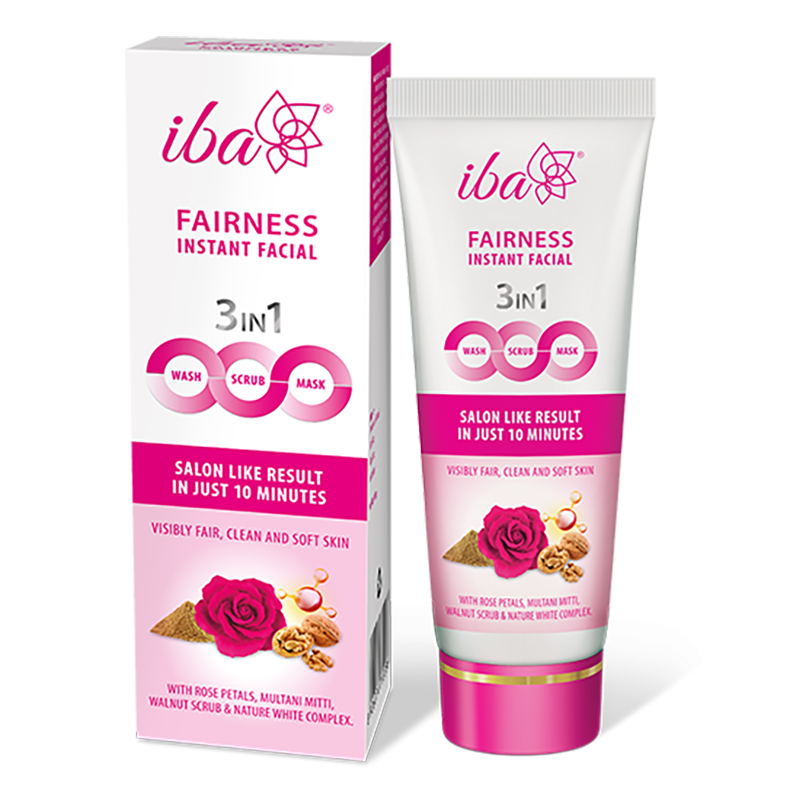 Iba 3in1 Fairness Instant Facial, 100 g