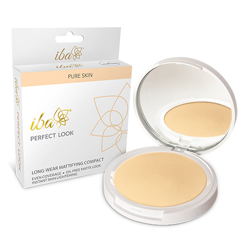 Iba Perfect Look Long Wear Mattifying Compact, 9 g