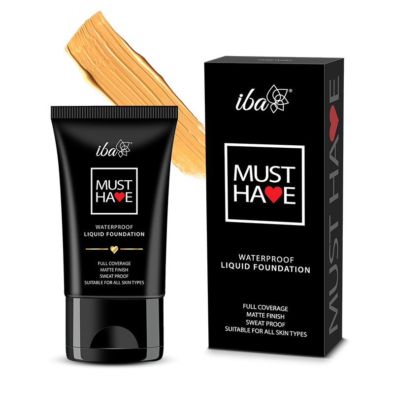 Iba Must Have Waterproof Liquid Foundation Color Pure Ivory