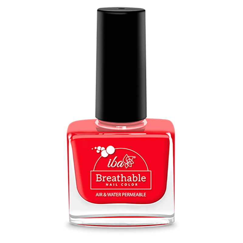 Iba Breathable Nail Color Red Velvet