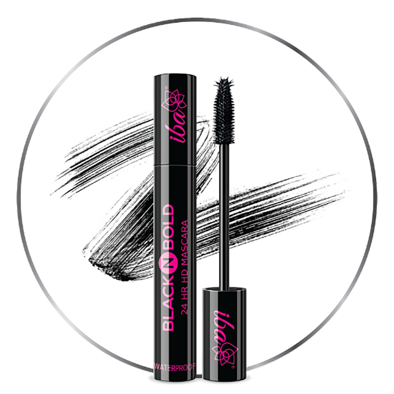 Iba Black N Bold 24 HR HD Mascara, 8 ml